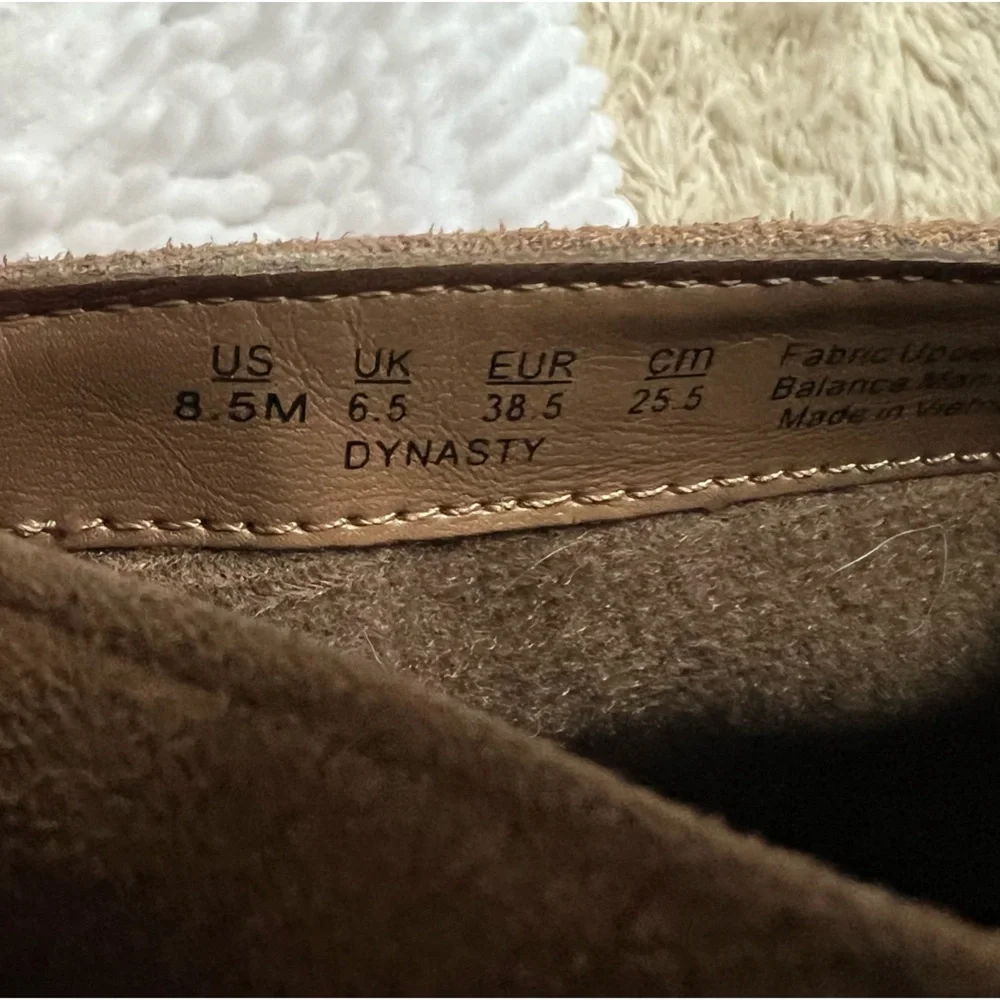 Dr. Scholl’s Dynasty Ankle Booties Brown Lace Up Wedge Heel Size 8.5 Comfort